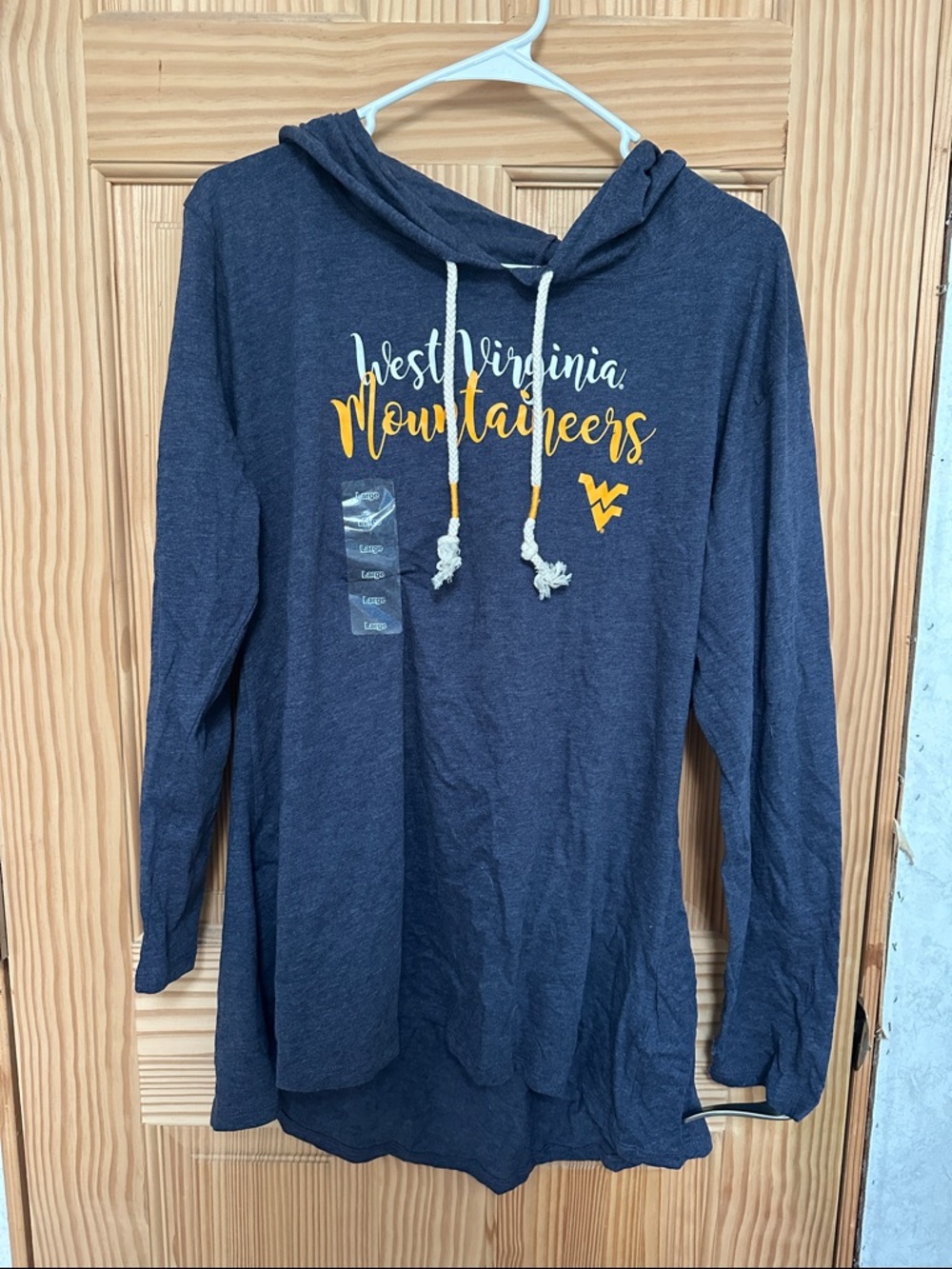 West Virginia Mountaineers Knights Apparel Dark Navy Pullover
